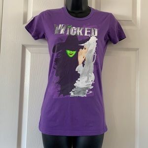 Wicked Broadway Purple Small TShirt EUC
